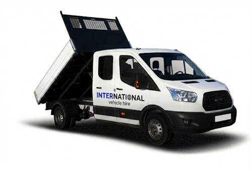 Double Cab Tipper rental