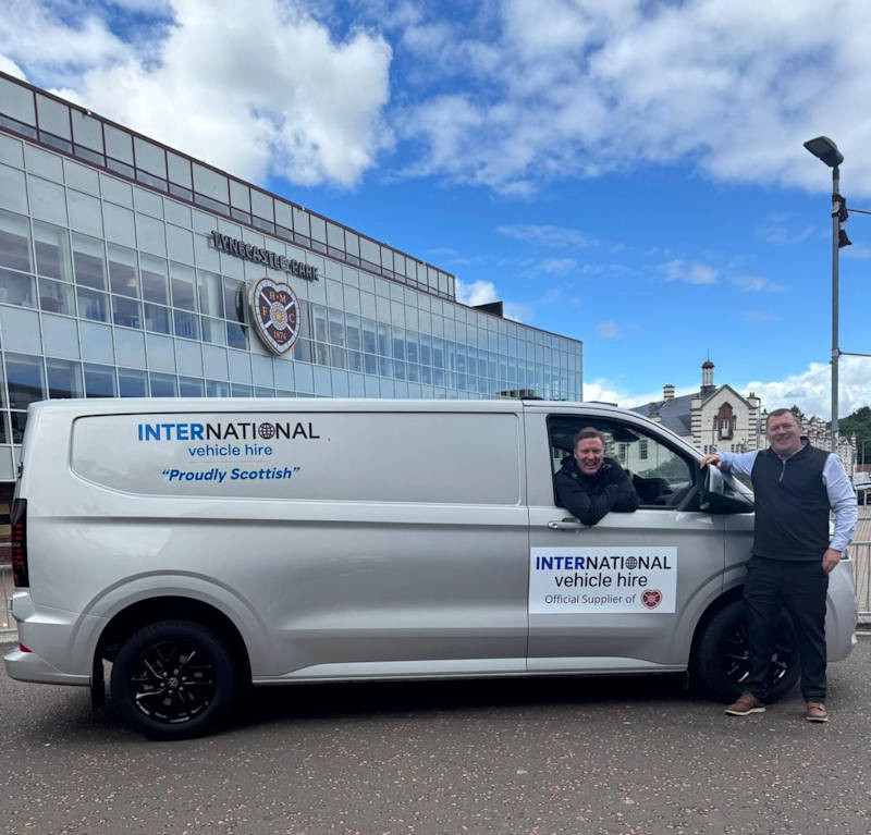 International Vehicle Hire Hearts Van